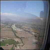 Vista desde la avioneta